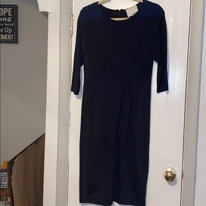 Phillip Lim- Navy dress with sleeve
